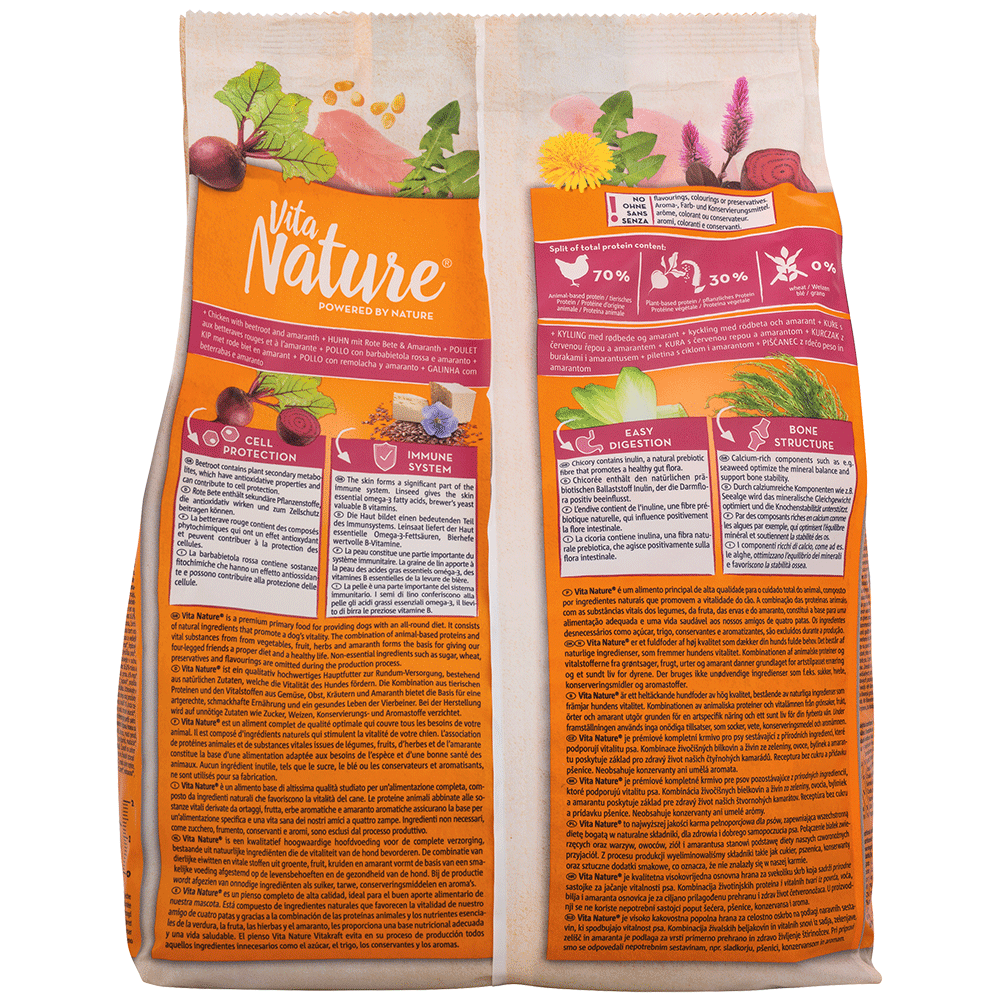 Bild: Vitakraft Vita Nature Hundefutter mit Huhn