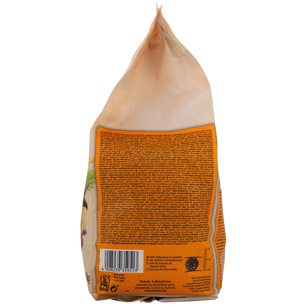 Bild: Vitakraft Vita Nature Hundefutter mit Huhn