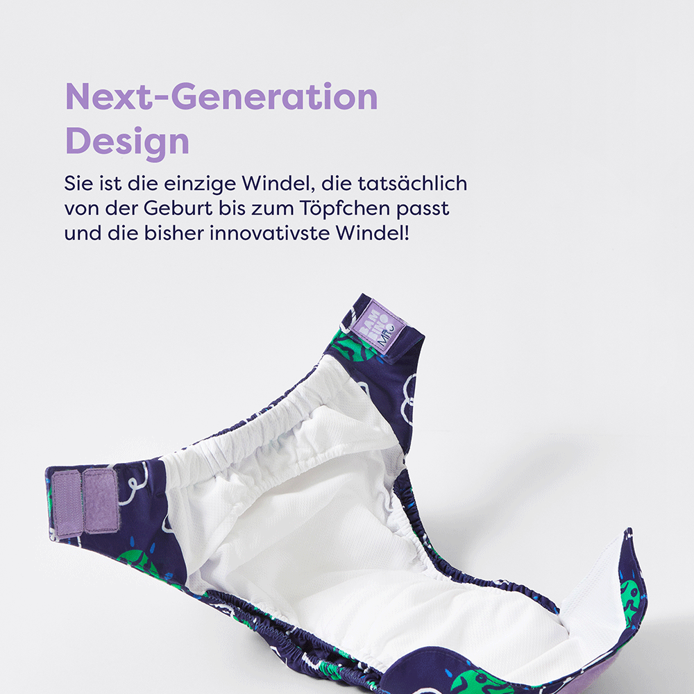 Bild: bambino mio Windel Wiederverwendbar Wow