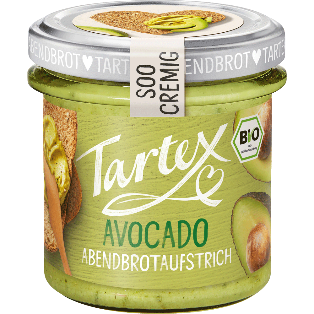 Bild: Tartex Avocado Abendbrotaufstrich
