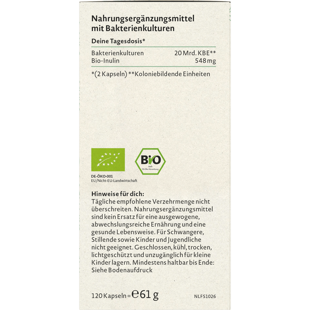 Bild: NATURE LOVE Probiona Kulturen Komplex