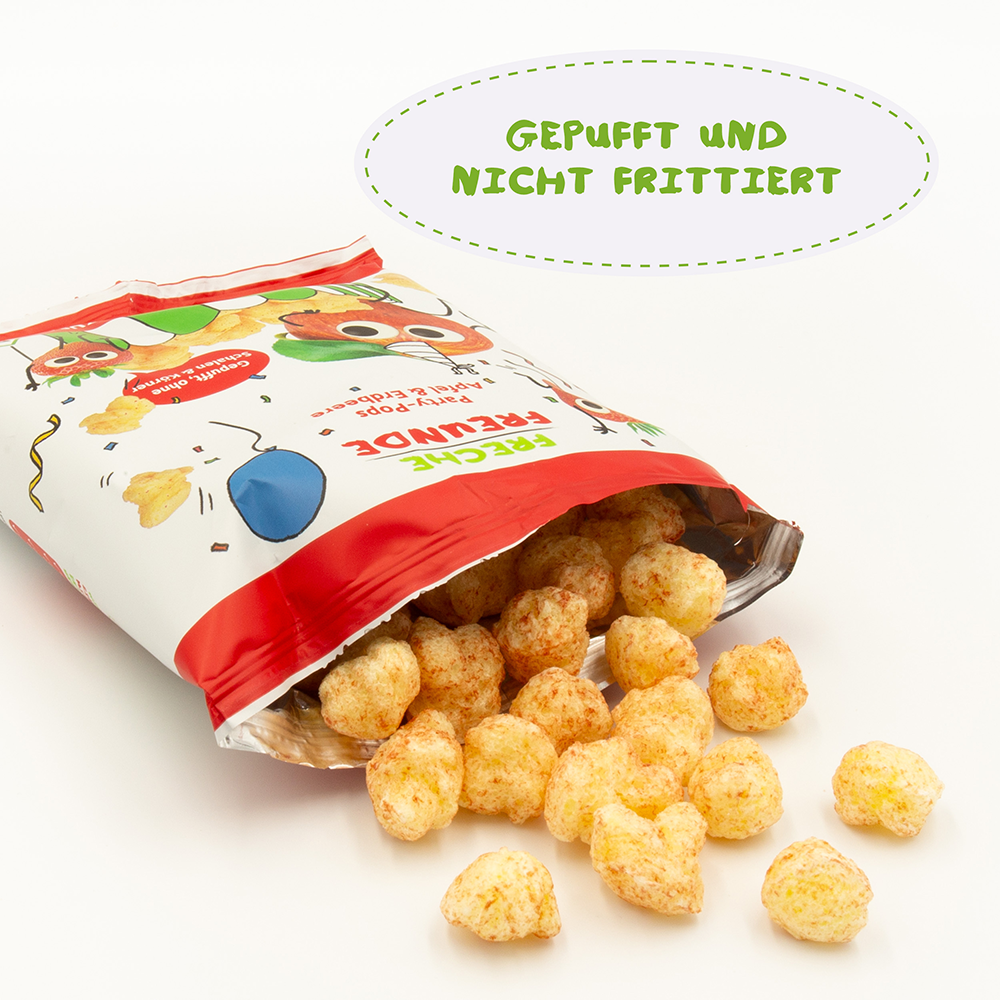 Bild: Freche Freunde Party Pops Apfel und Erdbeere