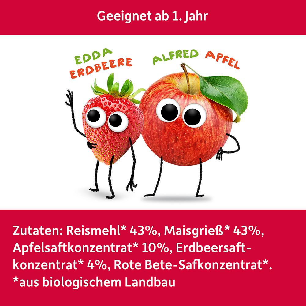 Bild: Freche Freunde Party Pops Apfel und Erdbeere