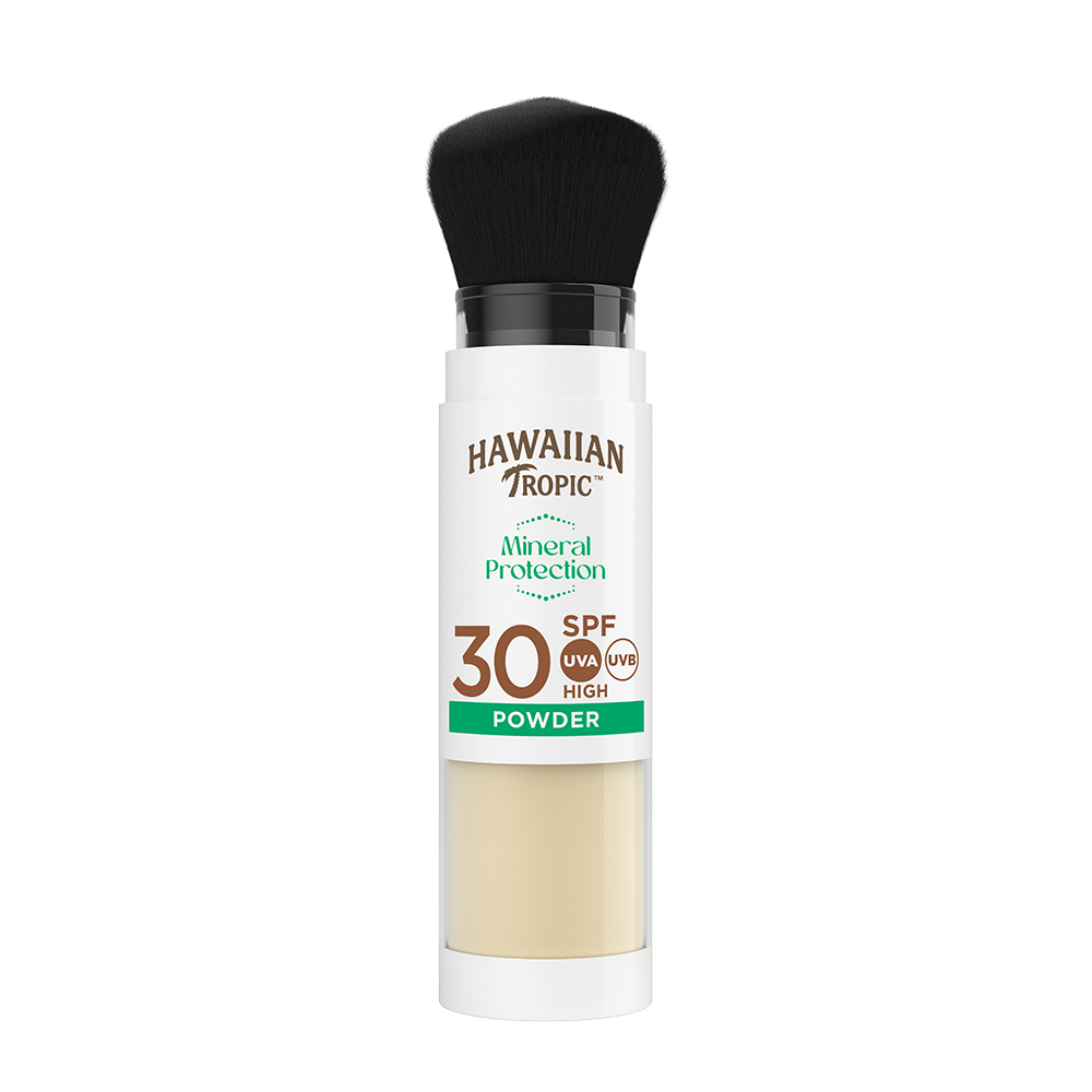 Bild: Hawaiian Tropic Mineral Protection Powder Brush