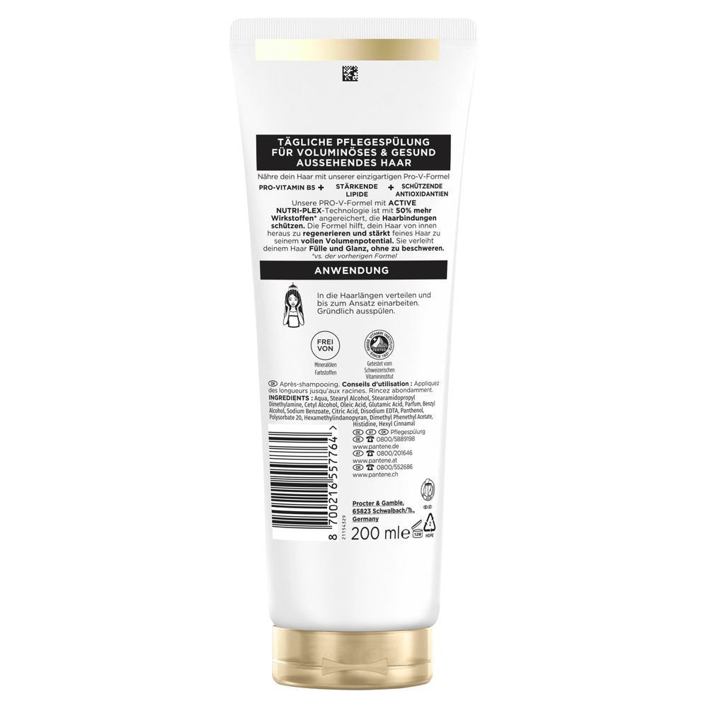 Bild: PANTENE PRO-V Volumen Pur Pflegespülung
