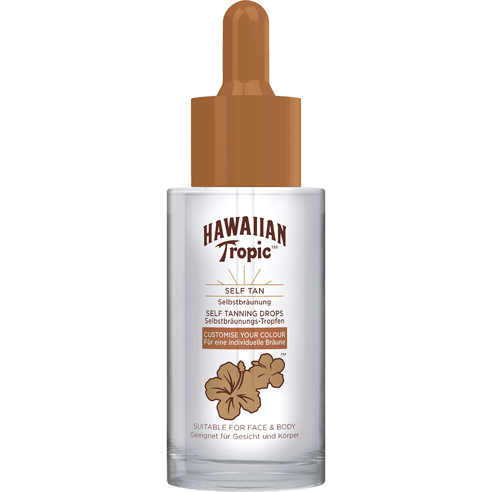 Bild: Hawaiian Tropic Selbstbräunungs-Tropfen Gesicht & Körper 