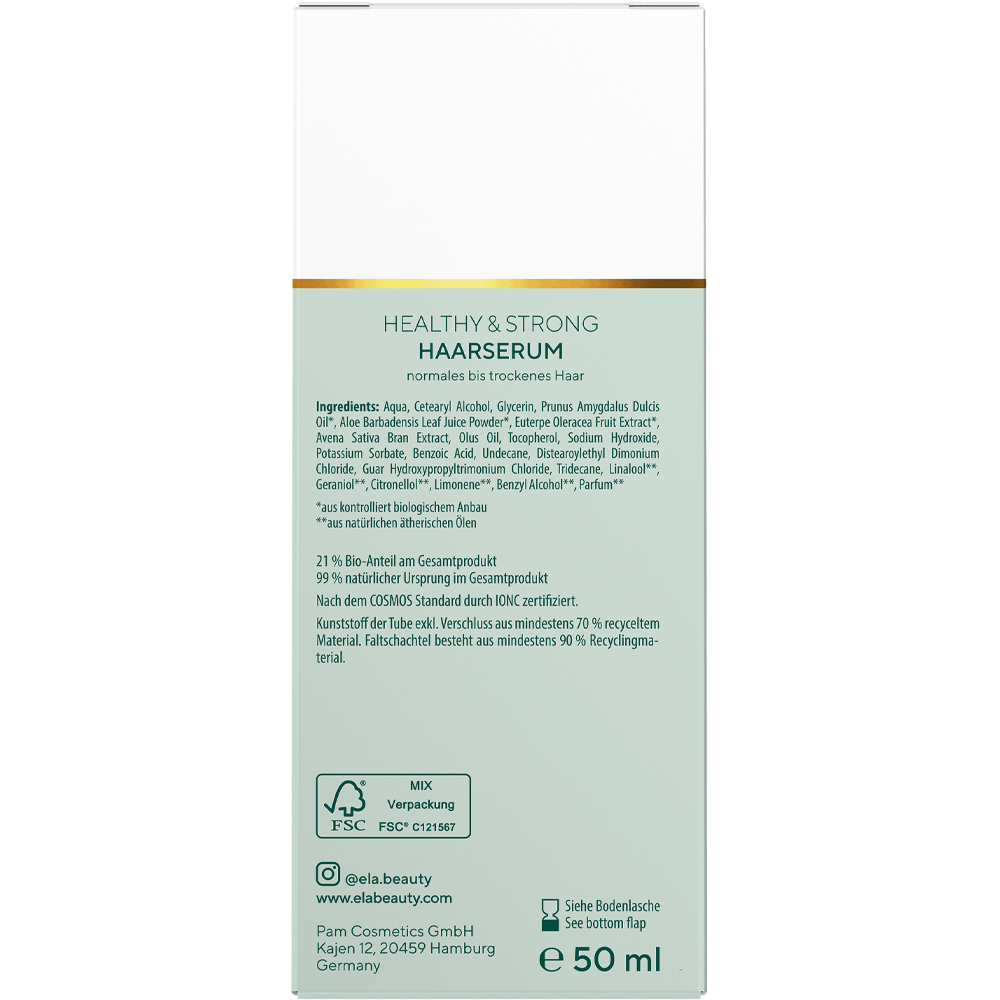 Bild: éla Natural Beauty by Pamela Reif Haarserum Healthy & Strong