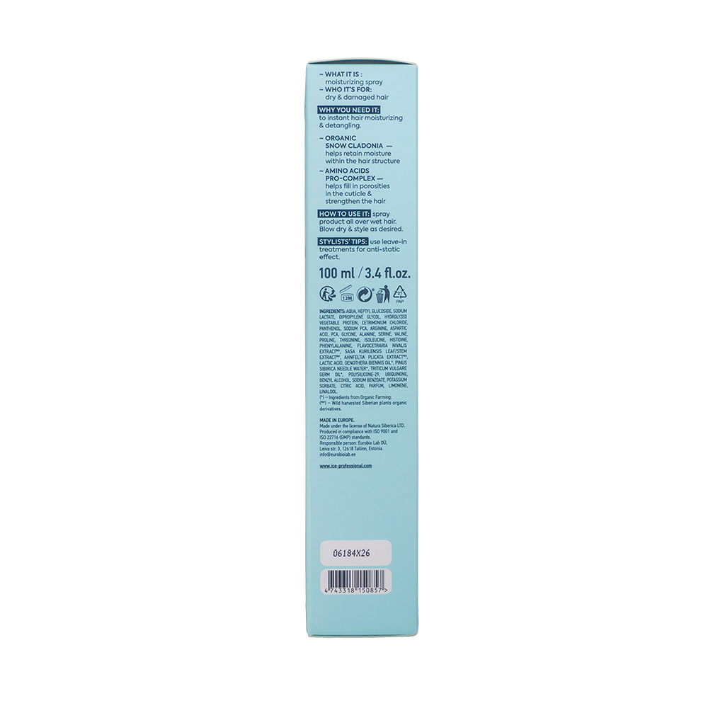 Bild: ICE Professional by Natura Siberica Haarspray Refill my Hair 