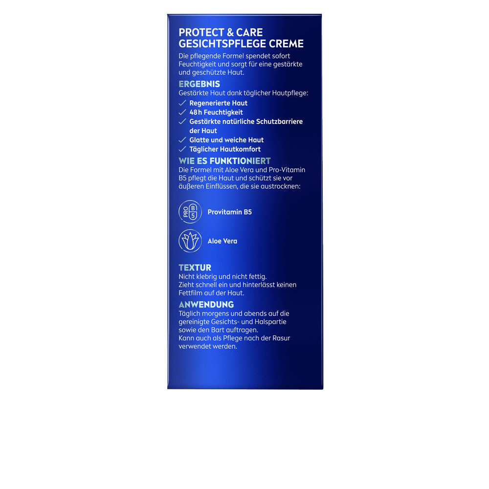 Bild: NIVEA MEN Protect & Care Gesichtspflege Creme