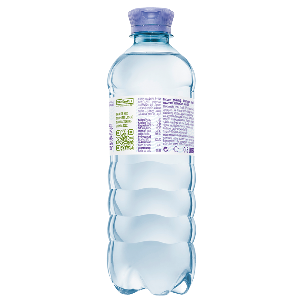 Bild: VÖSLAUER Mineralwasser Prickelnd