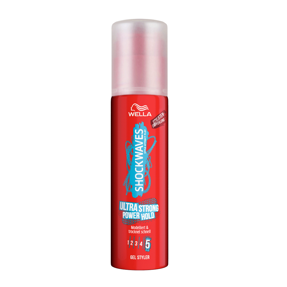 Bild: WELLA Shockwaves Gel Styler Ultra Strong Power Hold