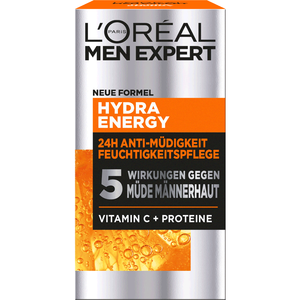 Bild: L'ORÉAL PARIS MEN EXPERT Hydra Energy Feuchtigkeitspflege