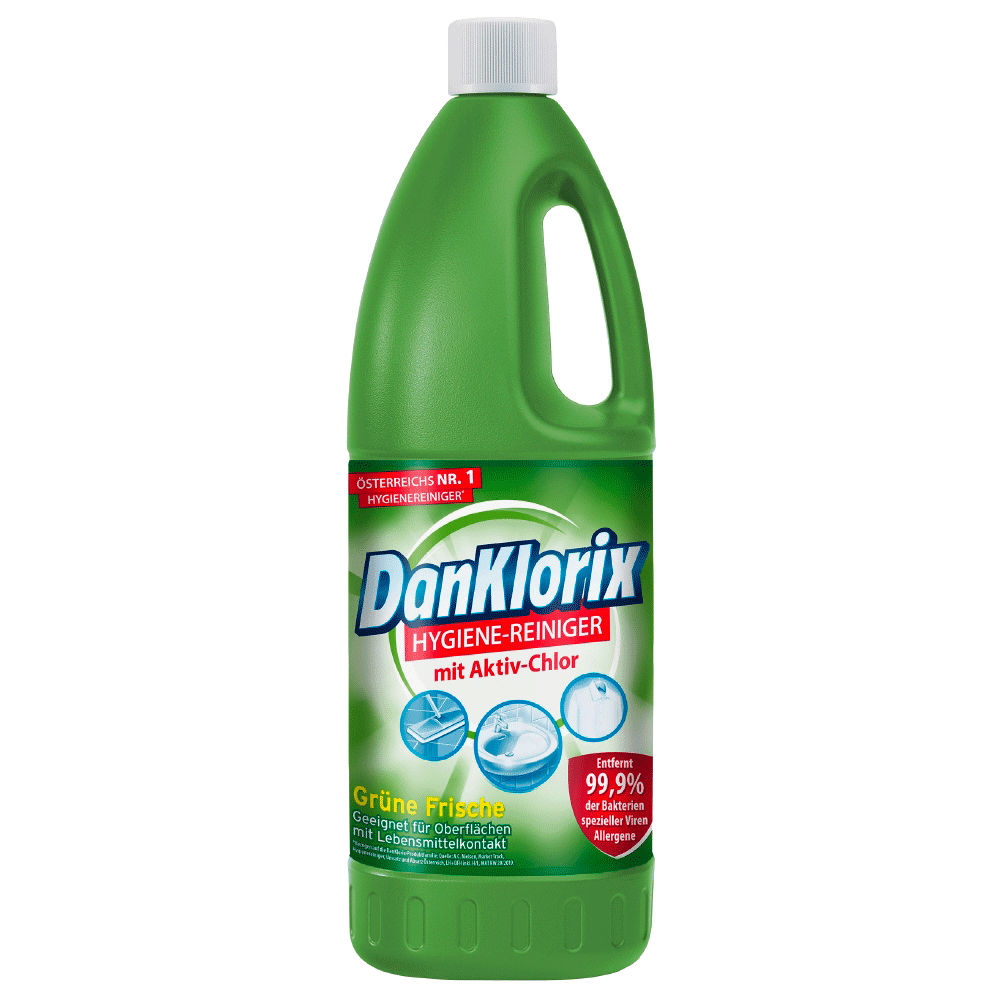 Bild: DanKlorix Hygienereiniger Grüne Frische