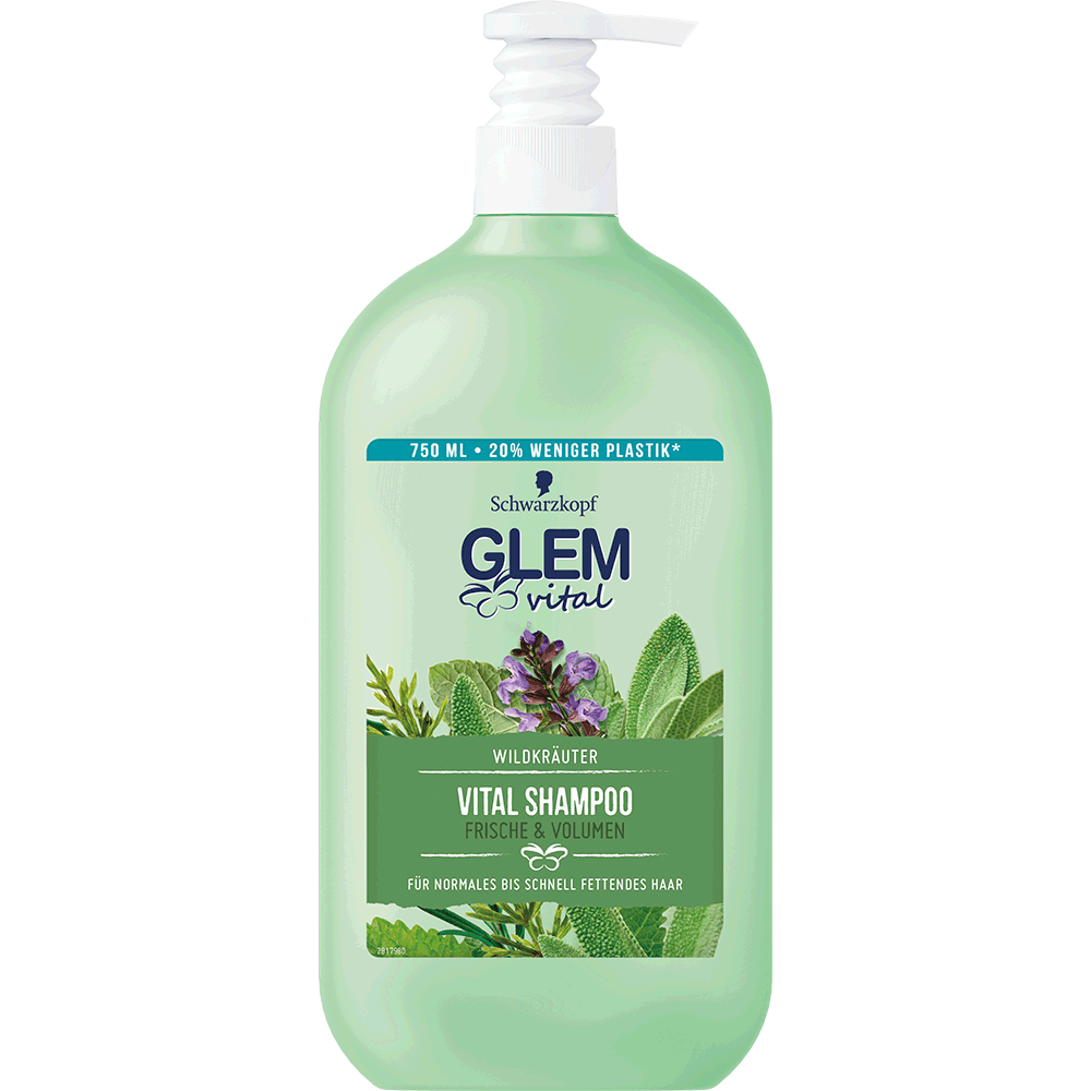 Bild: GlemVital Shampoo Großpackung