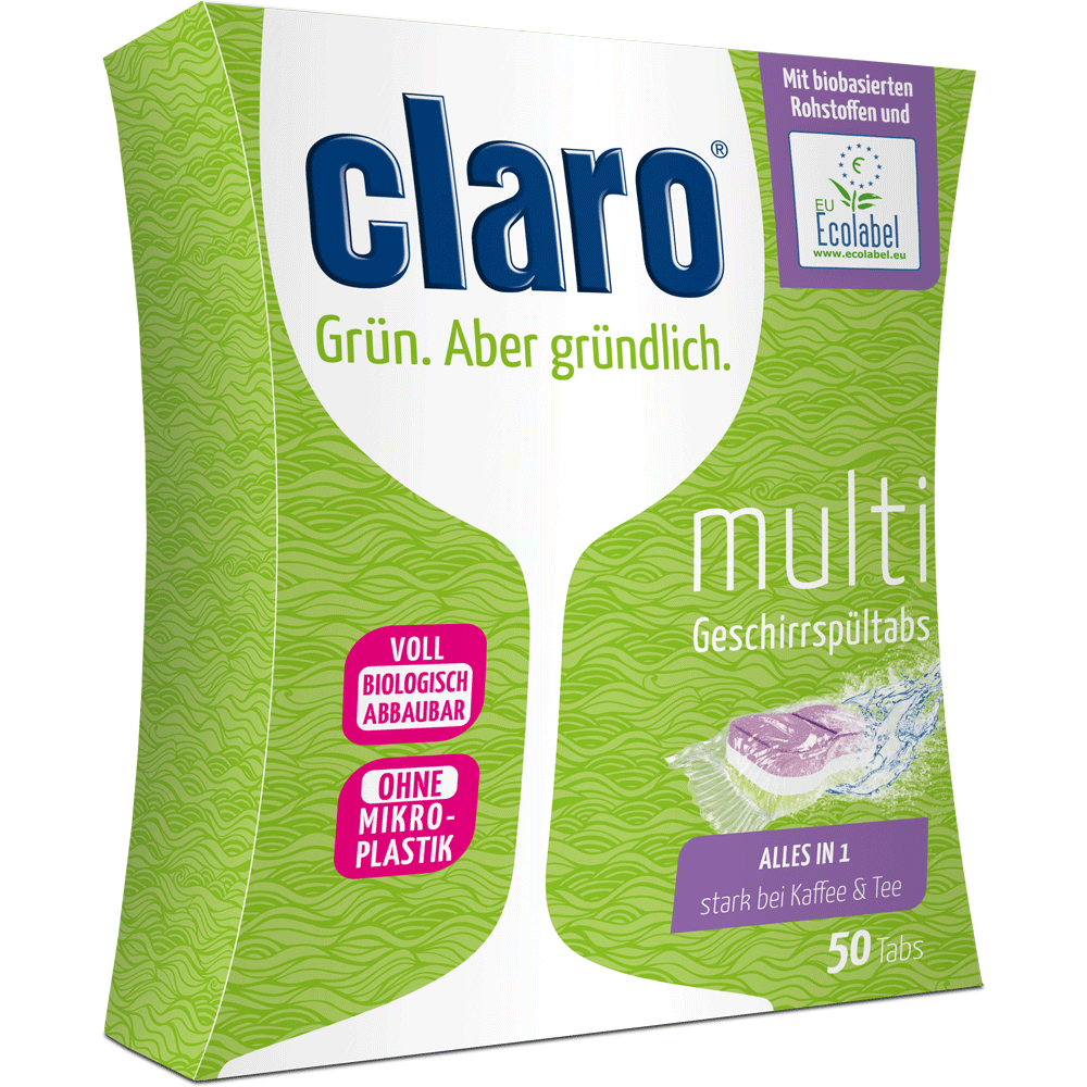 Bild: claro Multi Geschirrspültabs Alles-in-1