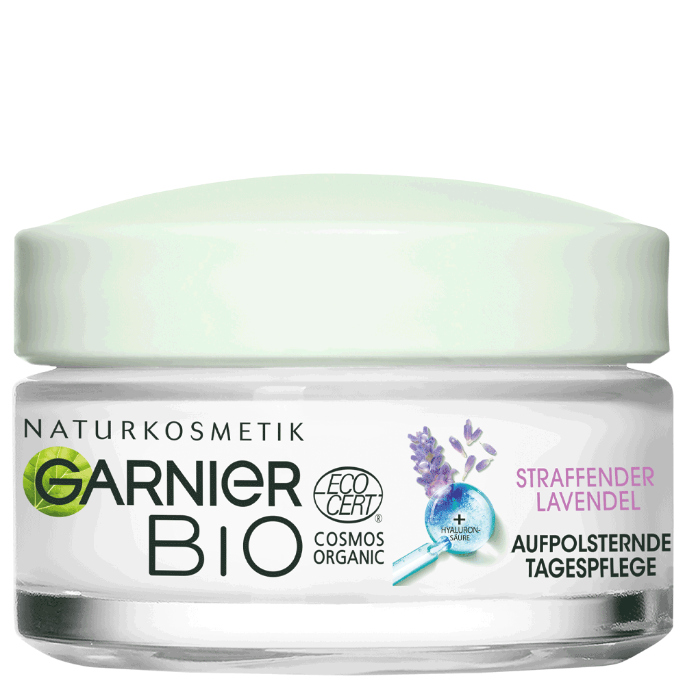 Bild: GARNIER BIO Anti-Falten Lavendel Feuchtigkeitspflege