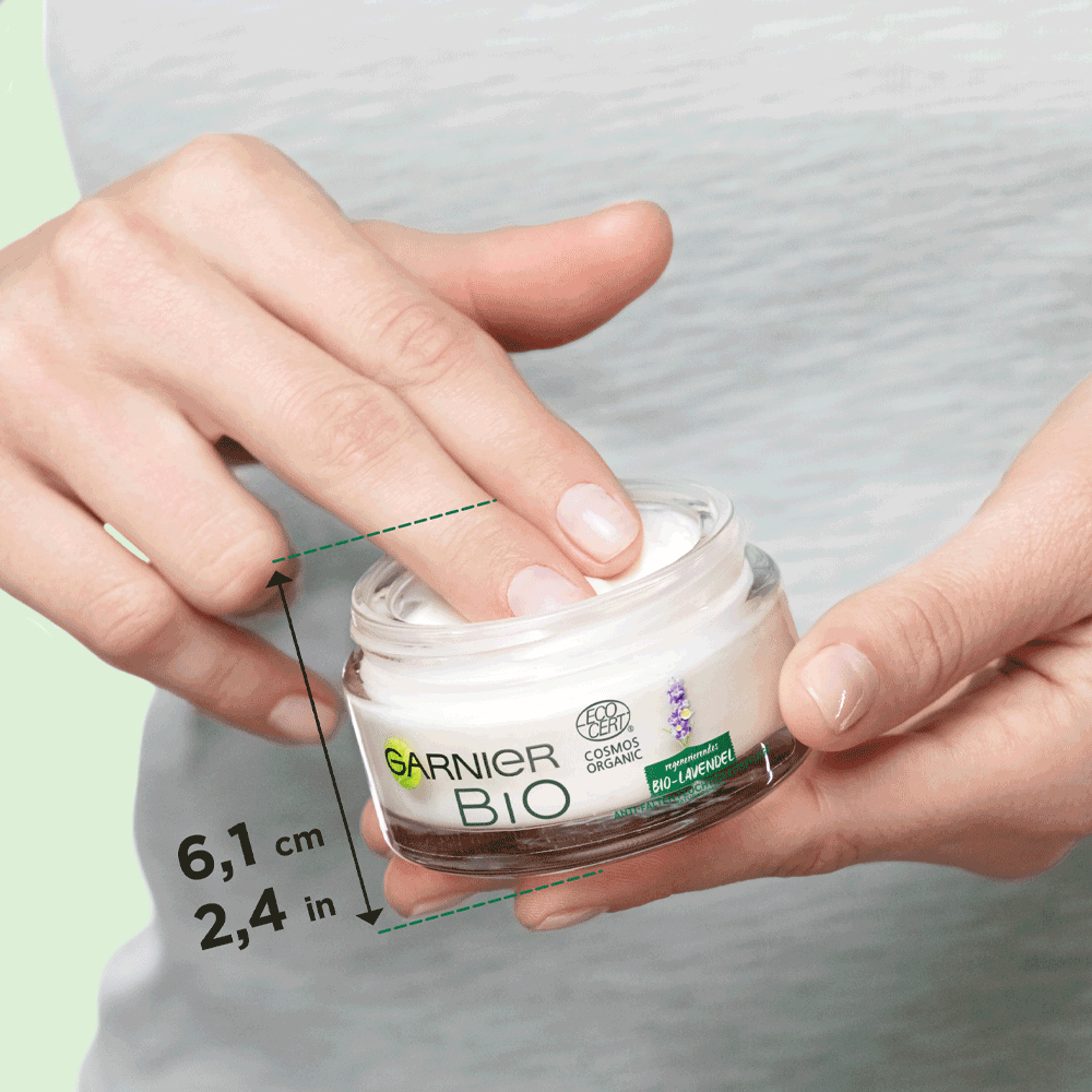 Bild: GARNIER BIO Anti-Falten Lavendel Feuchtigkeitspflege