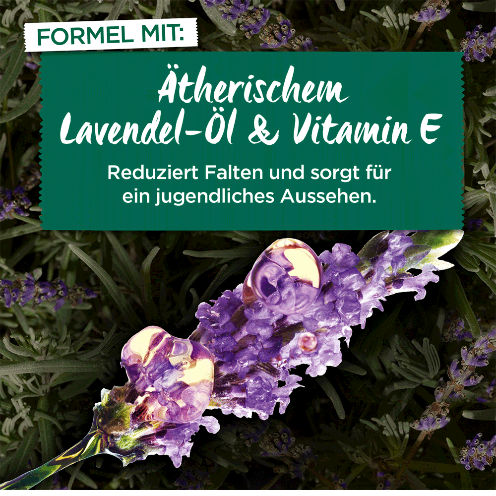 Bild: GARNIER BIO Anti-Falten Lavendel Feuchtigkeitspflege