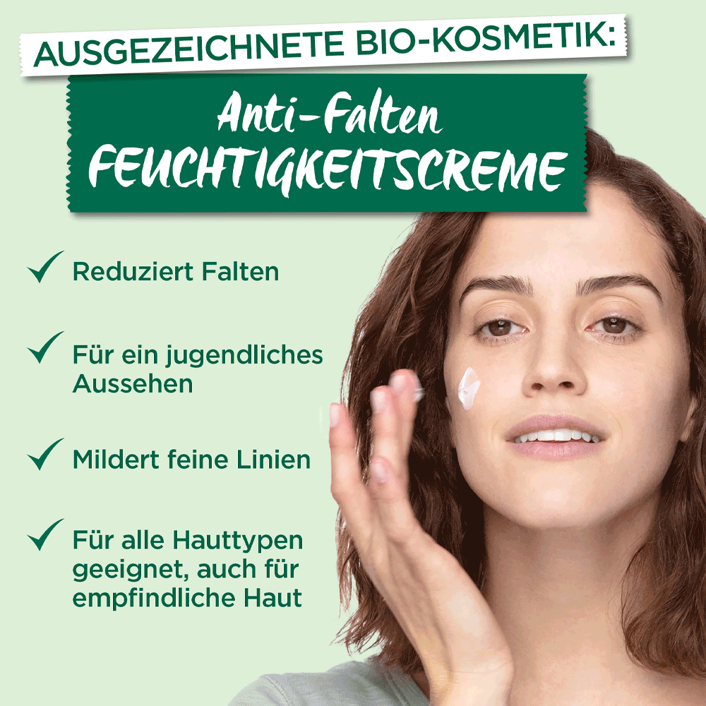 Bild: GARNIER BIO Anti-Falten Lavendel Feuchtigkeitspflege
