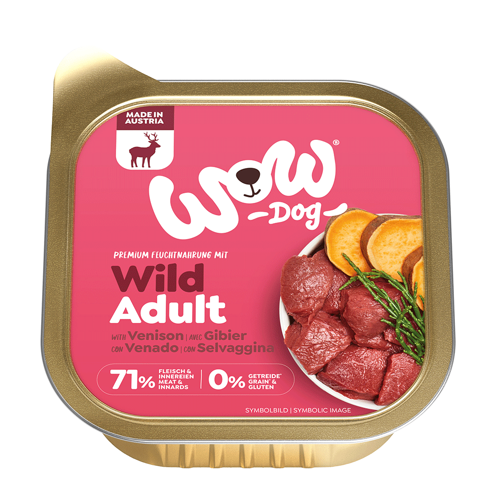 Bild: WOW Adult mit Wild und Süßkartoffel