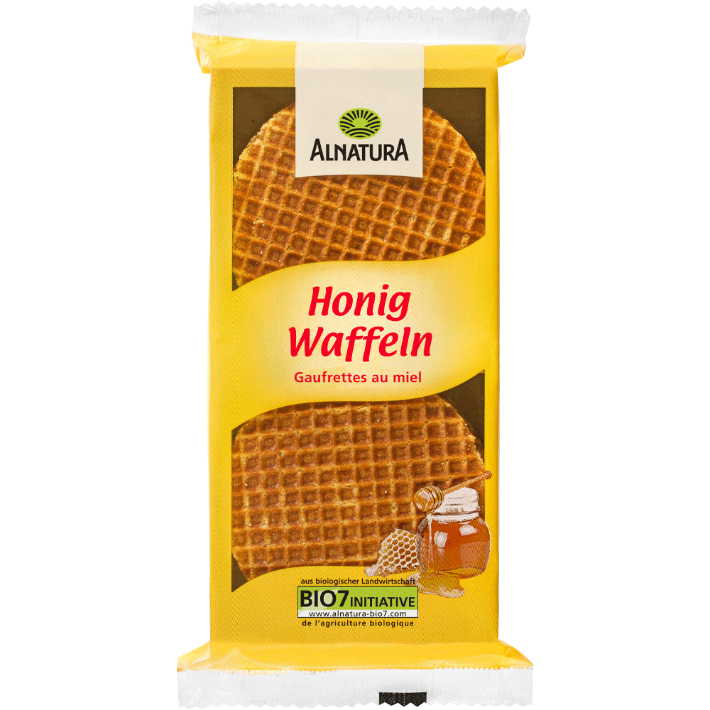 Bild: ALNATURA Honig Waffeln