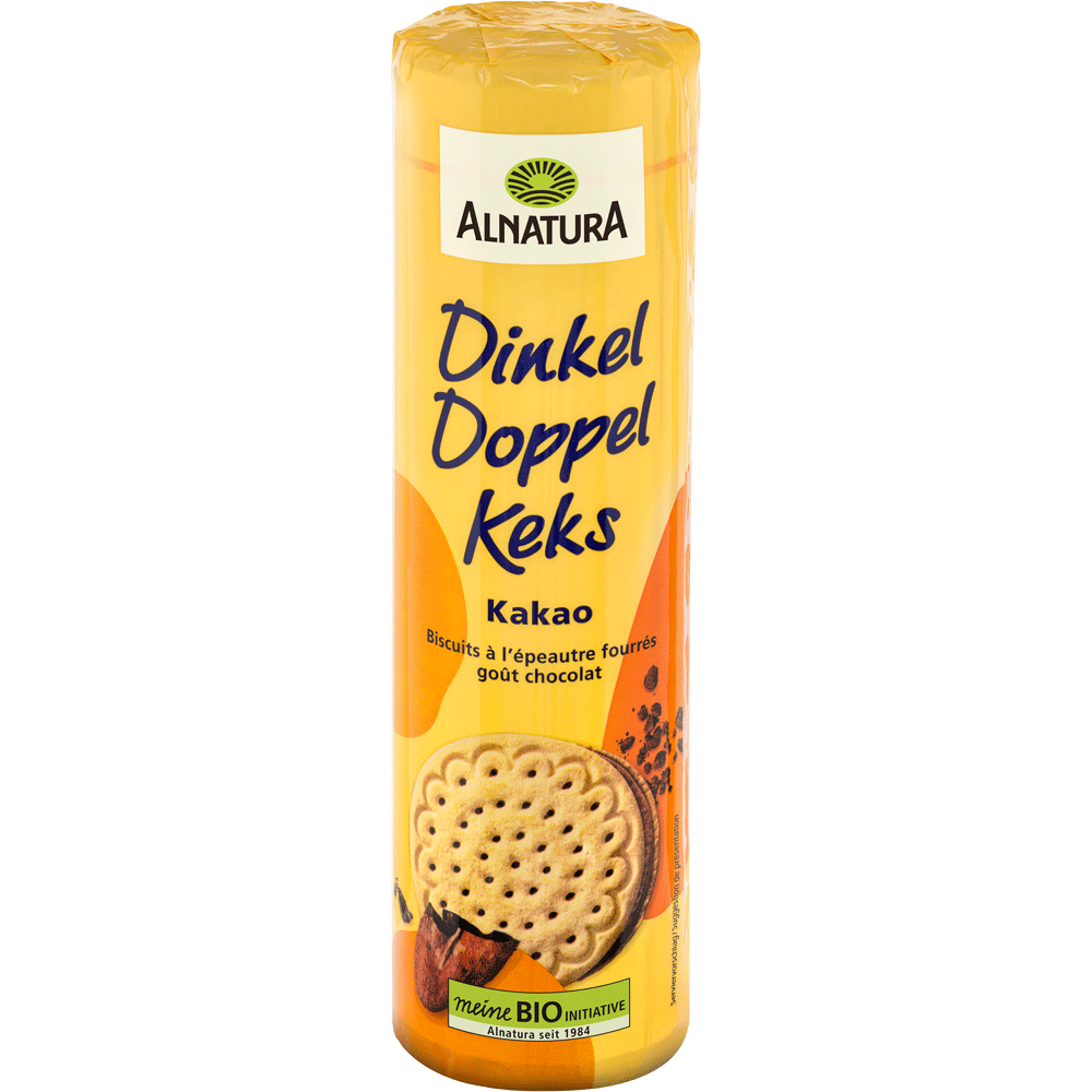 Bild: ALNATURA Dinkel Doppelkeks Kakao