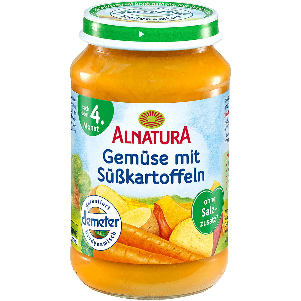 Bild: ALNATURA Gemüse mit Süßkartoffeln