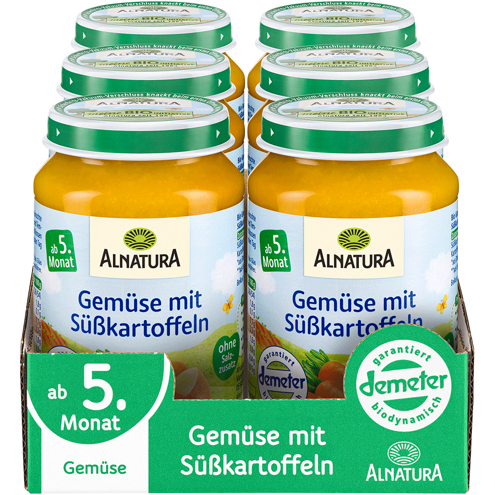 Bild: ALNATURA Gemüse mit Süßkartoffeln