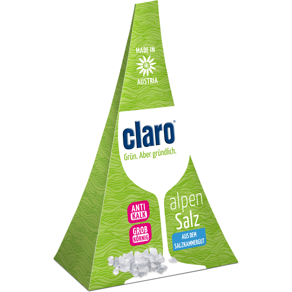 Bild: claro Alpensalz Pyramide