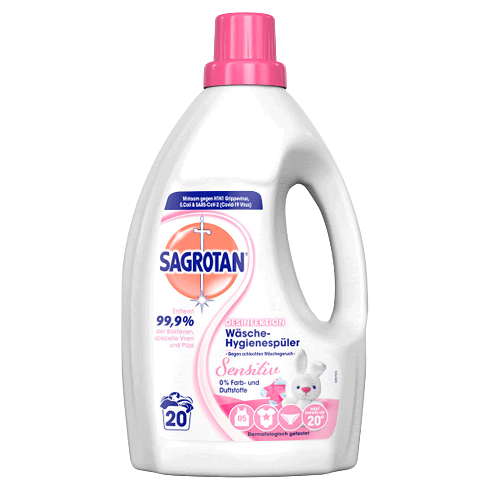Bild: SAGROTAN Wäsche Hygienespüler Sensitiv