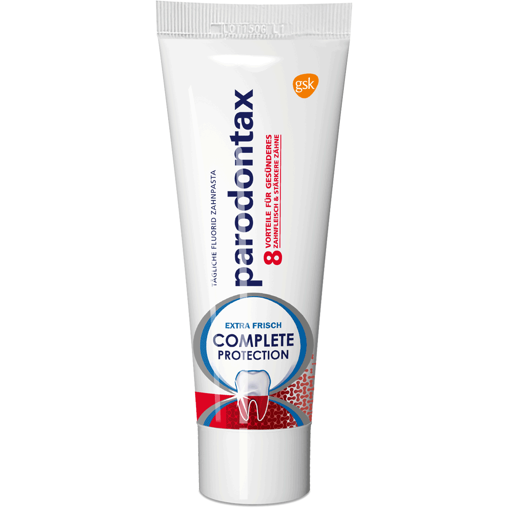 Bild: Parodontax Zahncreme Complete Protection Extra Frisch
