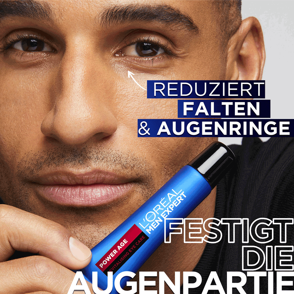 Bild: L'ORÉAL PARIS MEN EXPERT Power Age Augenpflege