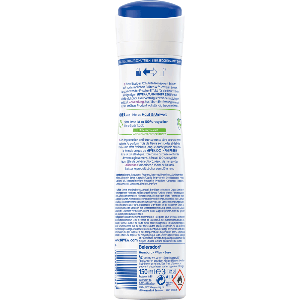 Bild: NIVEA Deo Spray Fresh Sensation