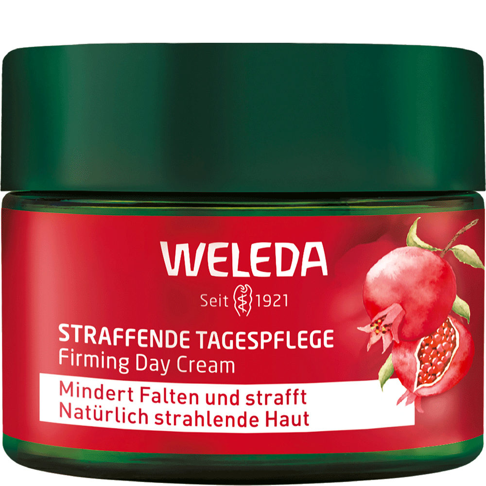 Bild: WELEDA Straffende Tagespflege Granatapfel & Maca- Peptide