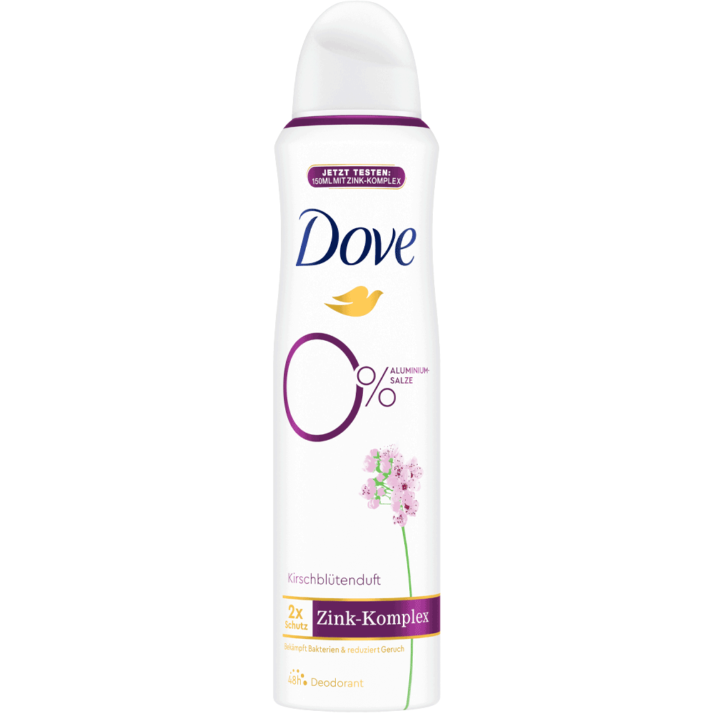 Bild: Dove Deo Spray Zink Kirschblütenduft