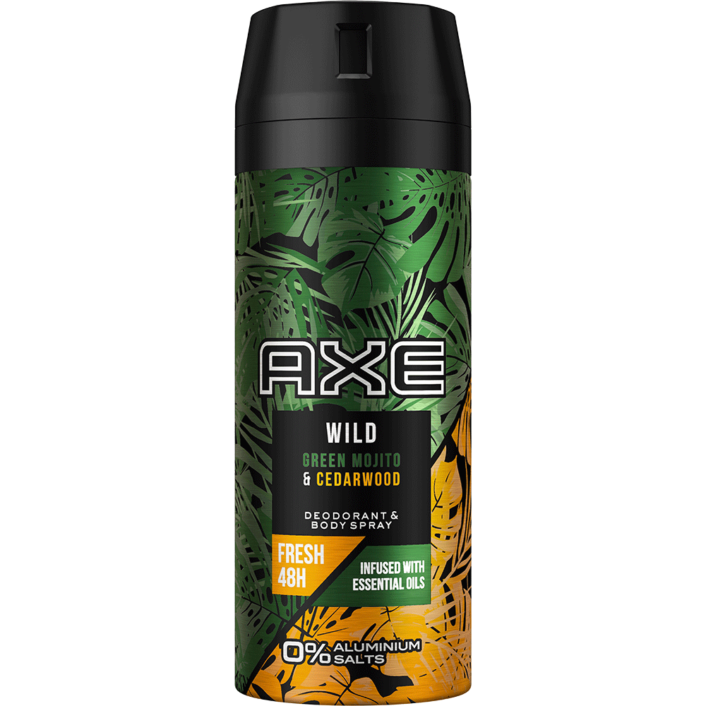 Bild: AXE Wild Green Mojito & Cederwood Deospray