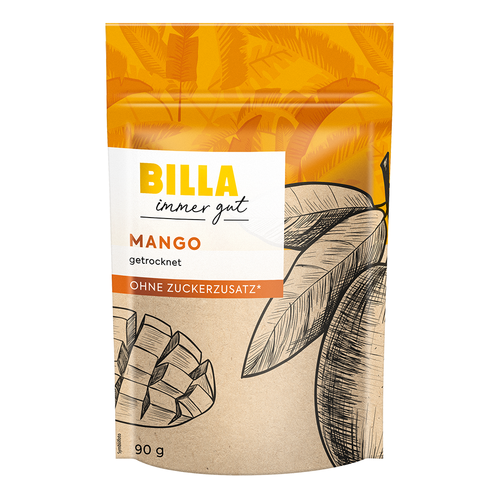Bild: Billa immer gut Mango getrocknet