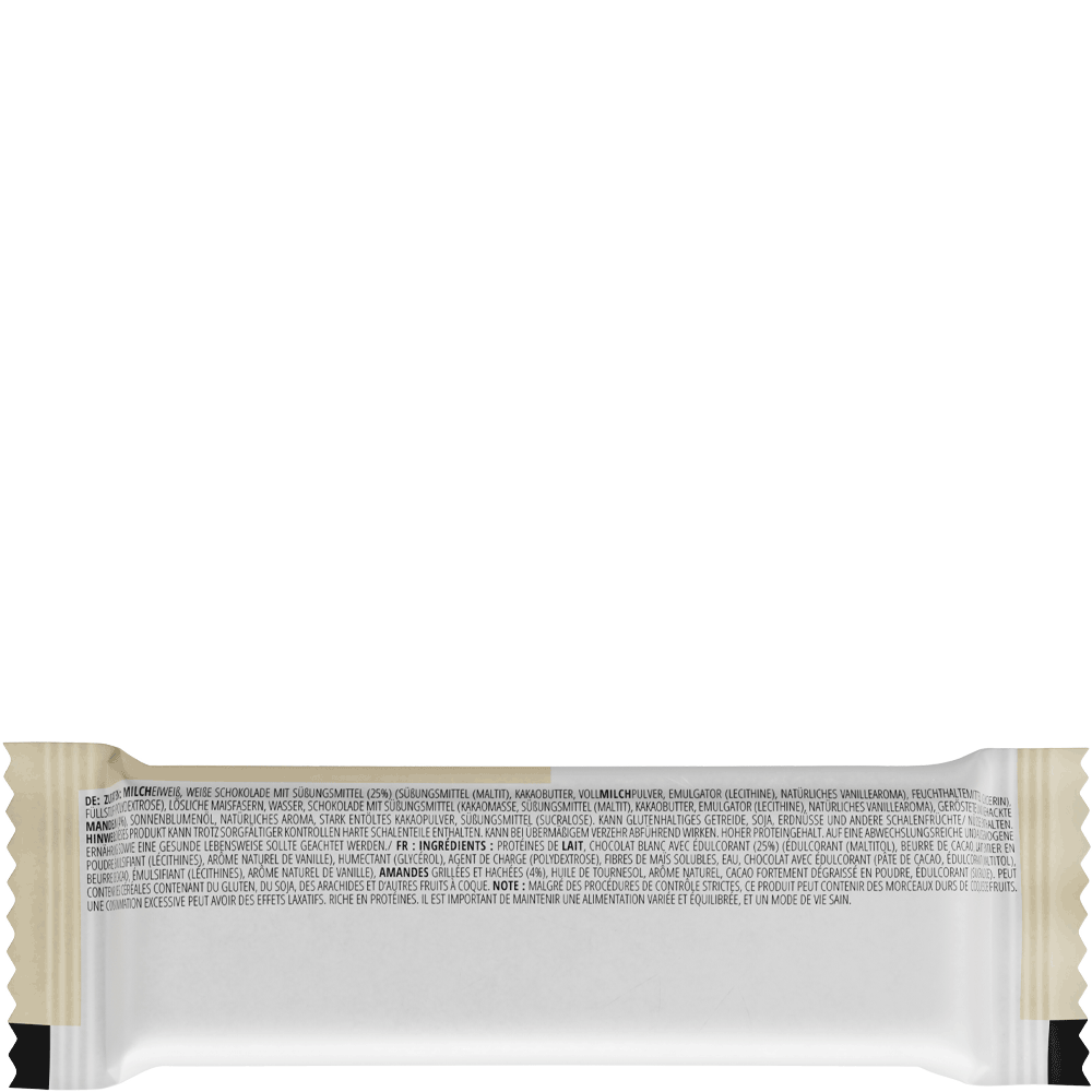 Bild: foodspring Protein Bar Extra Chocolate White Choc Almond