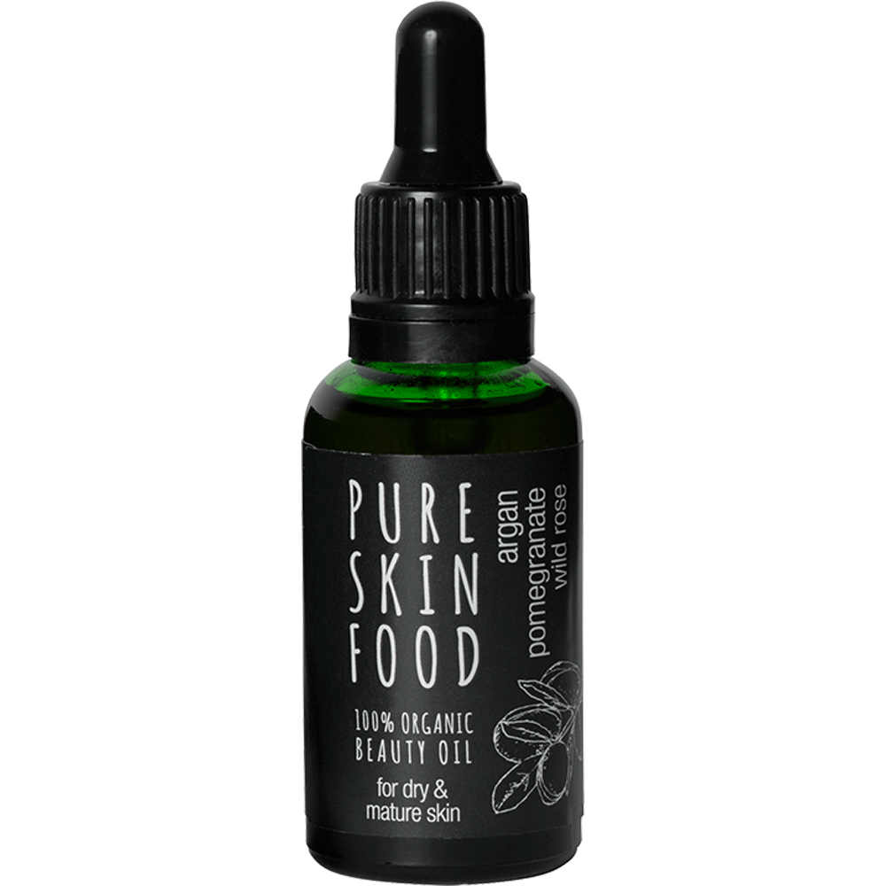 Bild: Pure Skin Food Bio Gesichtsöl für trockene & reife Haut