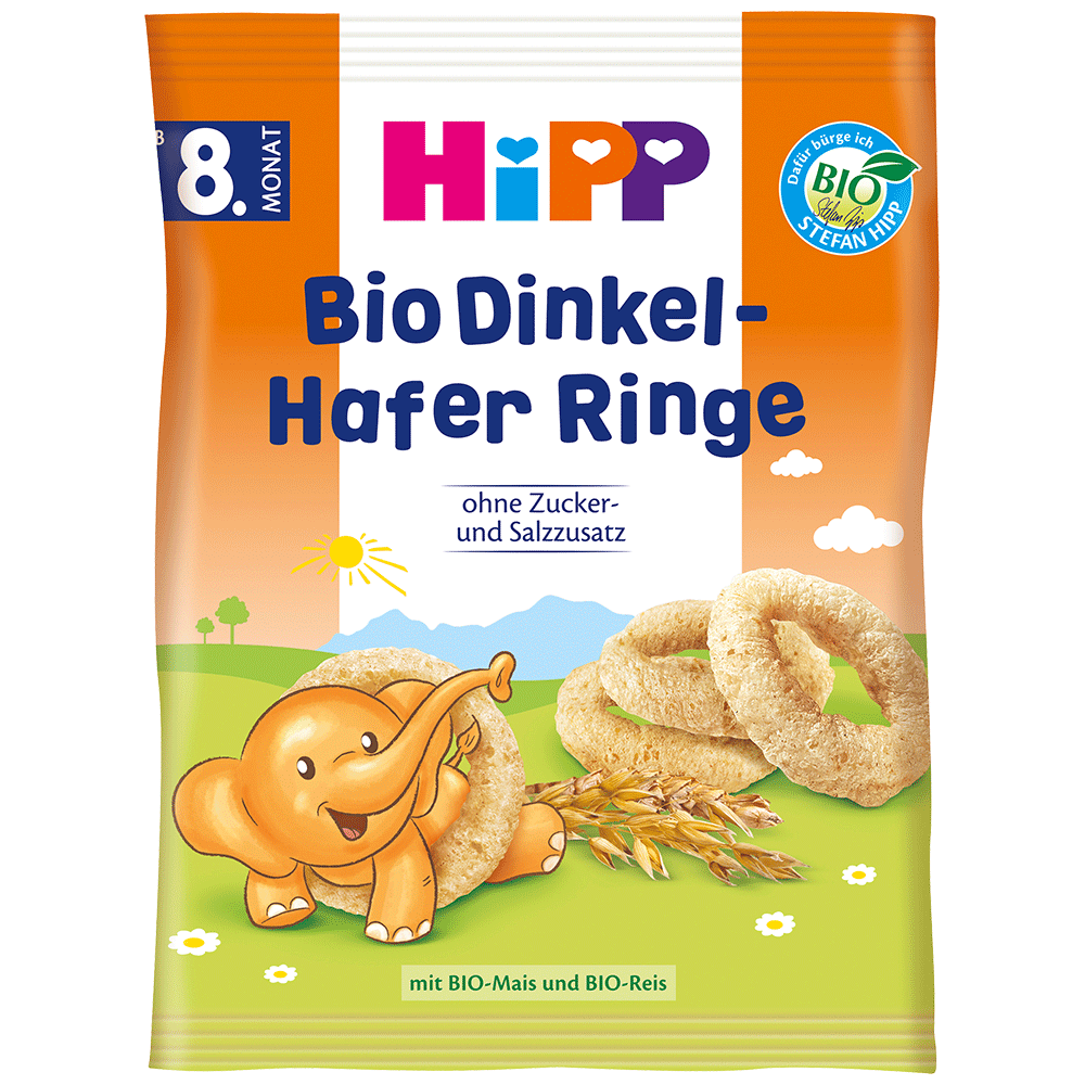 Bild: HiPP Bio Dinkel Hafer Ringe