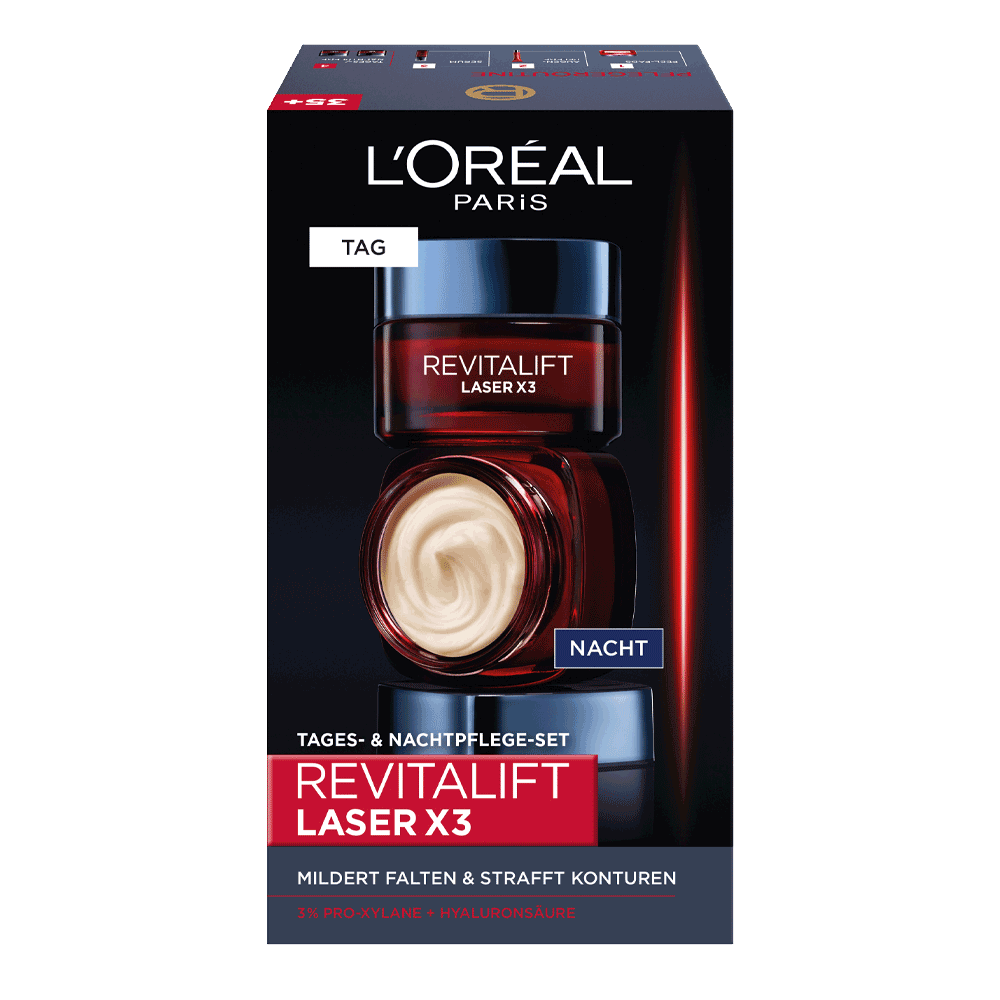 Bild: L'ORÉAL PARIS Revitalift Laser X3 Pflegeset