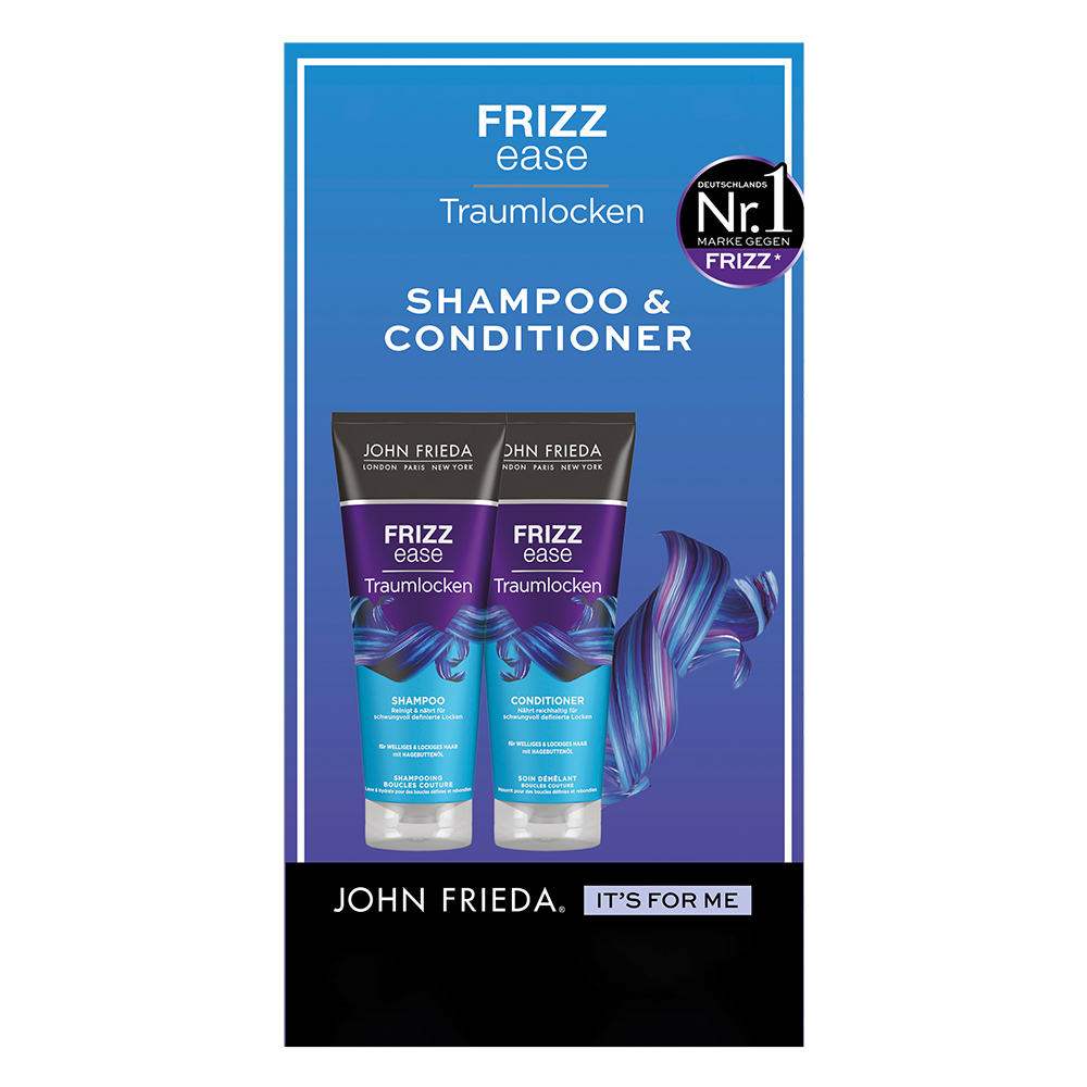 Bild: JOHN FRIEDA FRIZZ EASE Traumlocken Duo Shampoo und Conditioner