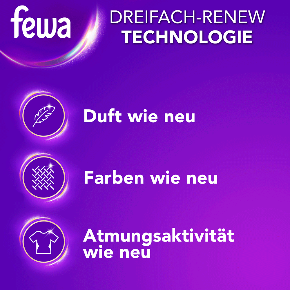 Bild: Fewa Renew Flüssigwaschmittel Sport