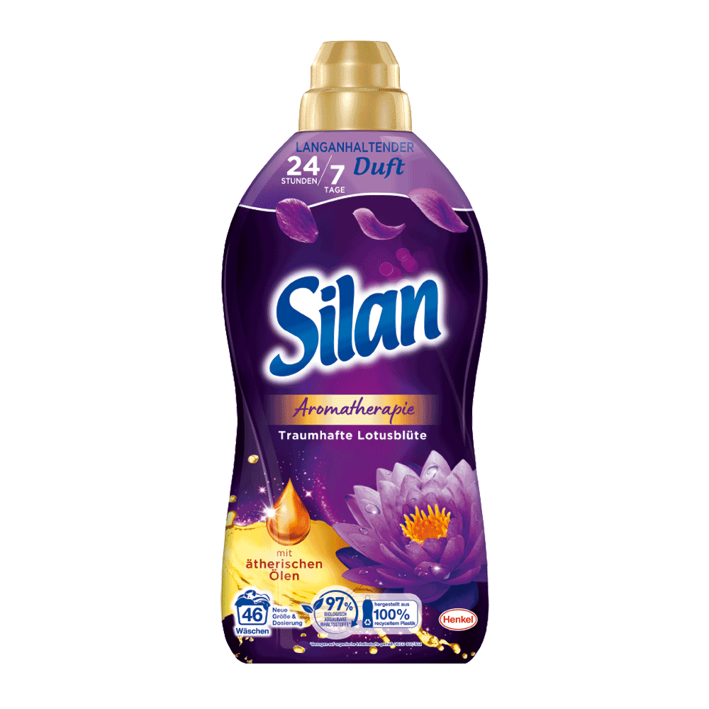 Bild: Silan Weichspüler Aromatherapie Traumhafte Lotusblüte