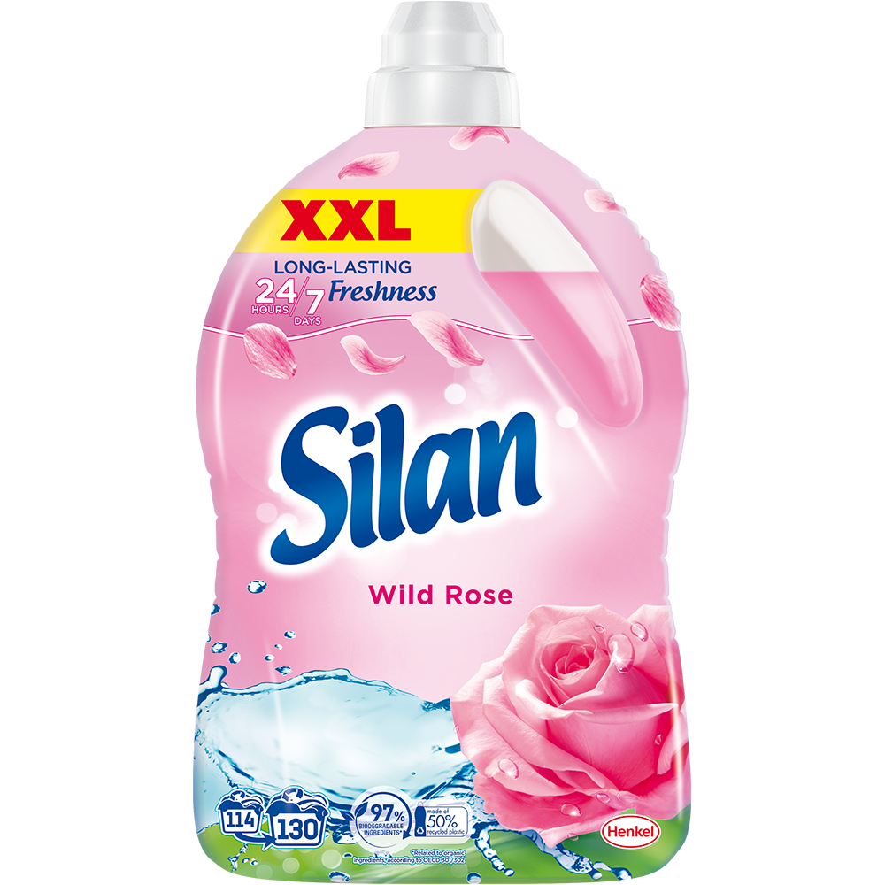 Bild: Silan Weichspüler Wild Rose