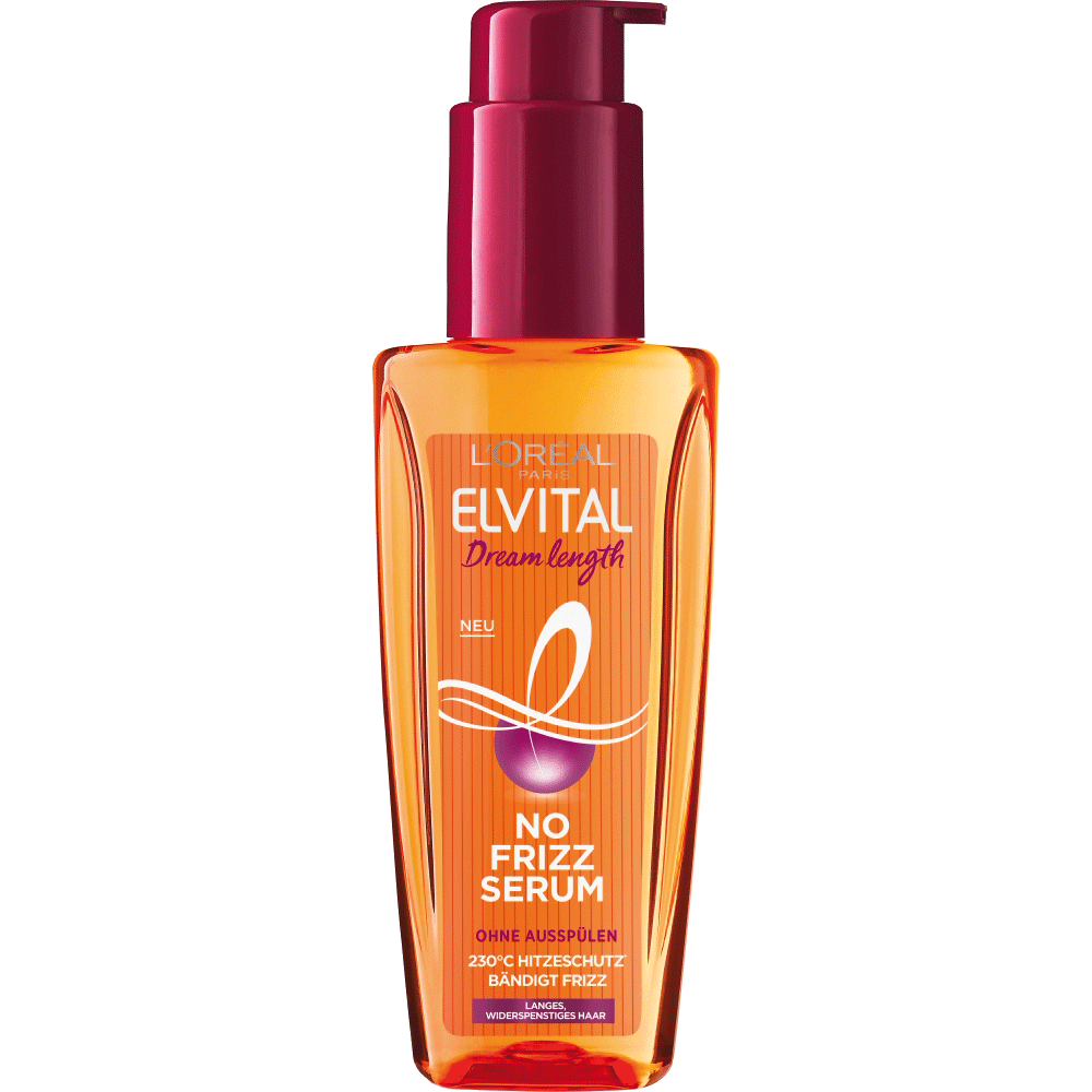 Bild: L'ORÉAL PARIS ELVITAL Dream Length No Frizz Serum Hitzeschutz