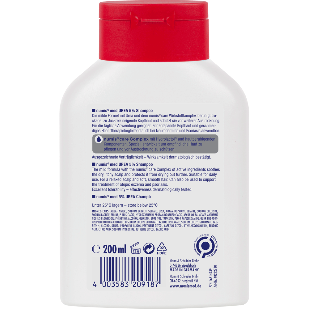Bild: numis med Urea 5% Shampoo