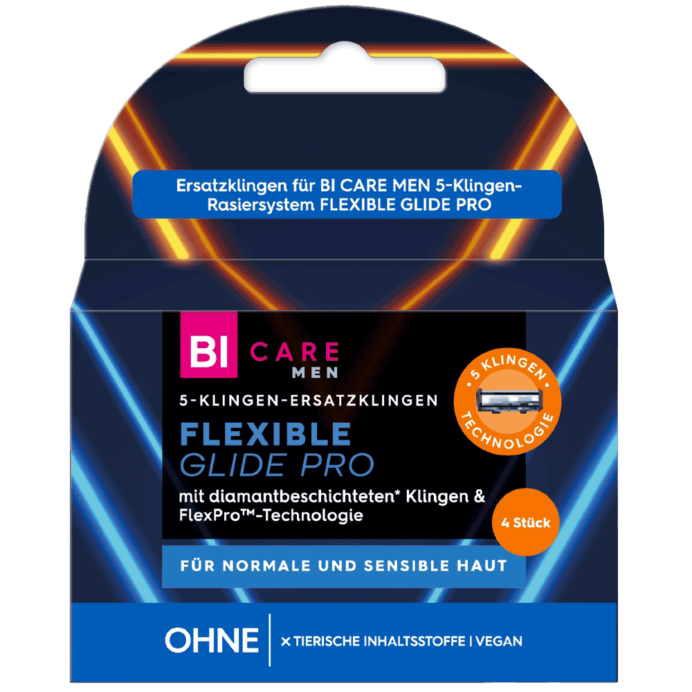 Bild: BI CARE MEN Flexible Glide Pro Ersatzklingen