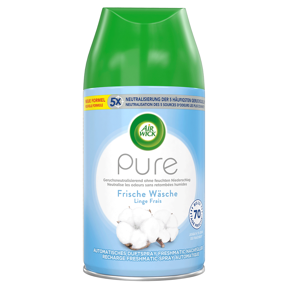 Bild: AIRWICK omatisches Duftspray Freshmatic Nachfüllung Frische Wäsche