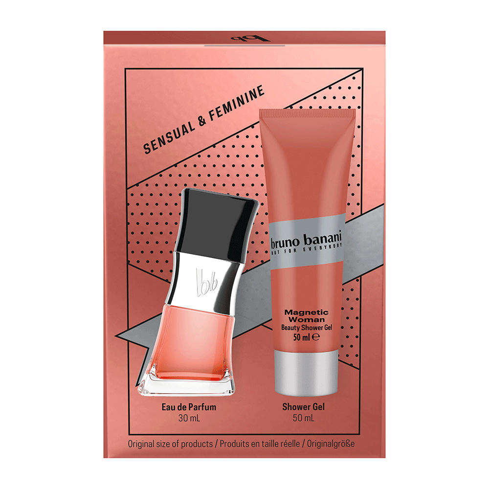 Bild: bruno banani Magic Woman Geschenkset Eau de Parfum 30 ml + Duschgel 50 ml